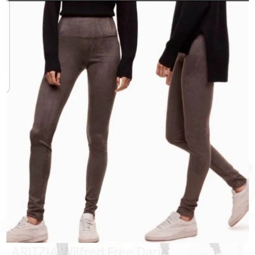 GREY Wilfred Daria Faux Suede Pant